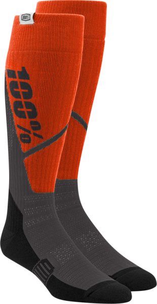 Torque Comfort Moto Socks Orange -0