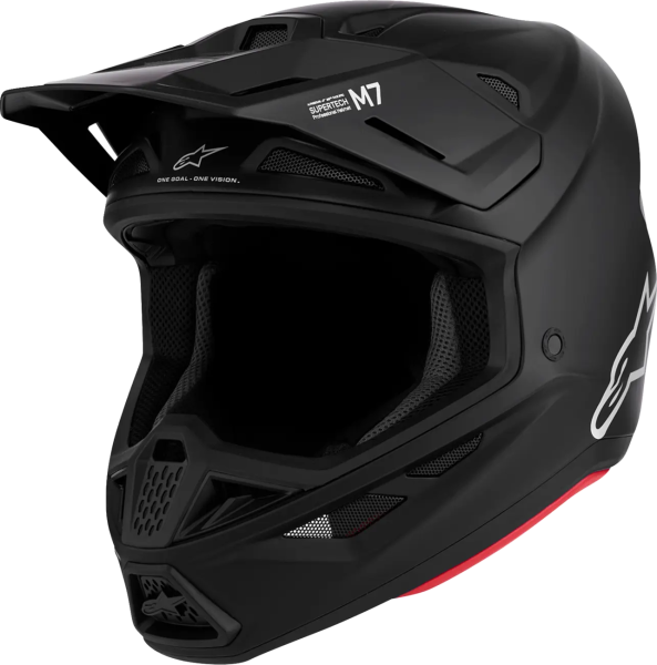 Casca Alpinestars S-M7 Blaster Solid Negru Mat XS, 1, nordicamoto.ro