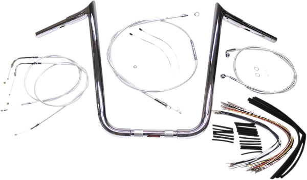 1-1/4(r) Viking Handlebar Installation Kit Silver, 2, nordicamoto.ro