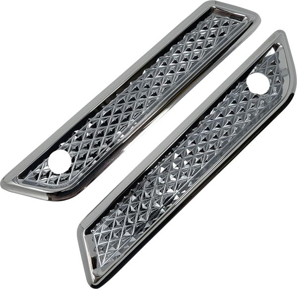 Saddlebag Hinge Covers Silver, 1, nordicamoto.ro