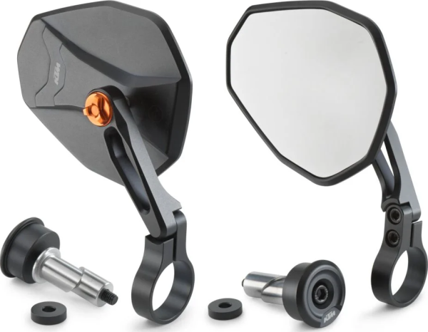 Handlebar end mirror set