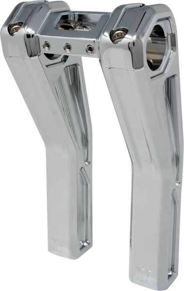 Ascent Pro Risers Silver, 6, nordicamoto.ro