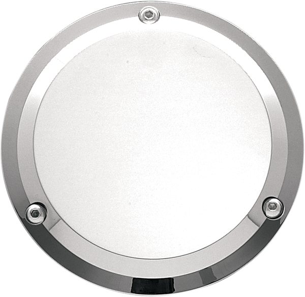Chrome Billet Derby Cover Chrome, 1, nordicamoto.ro