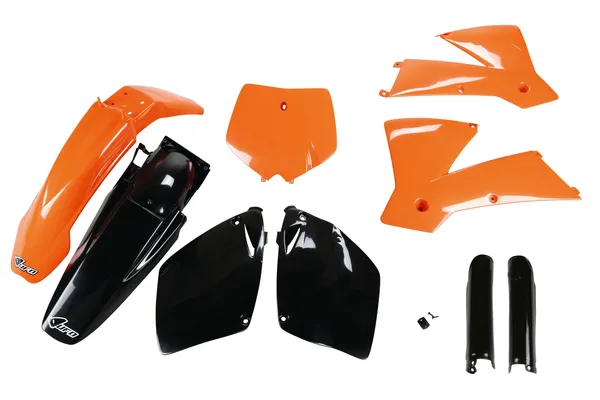 Full Body Replacement Plastic Kit Black, Orange