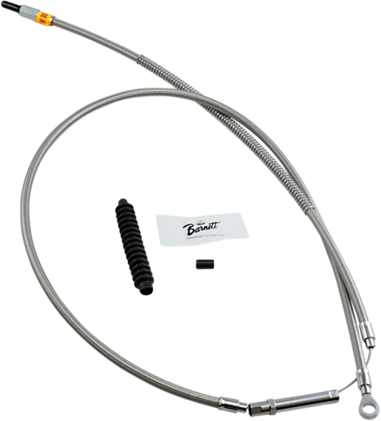 High-efficiency Stainless Steel Clutch Cable For Harley-davidson Silver +152 mm (6''), 1, nordicamoto.ro