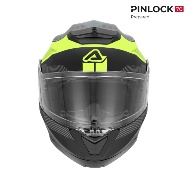 Casca Acerbis Serel 22.06 Black/Fluo Yellow-8