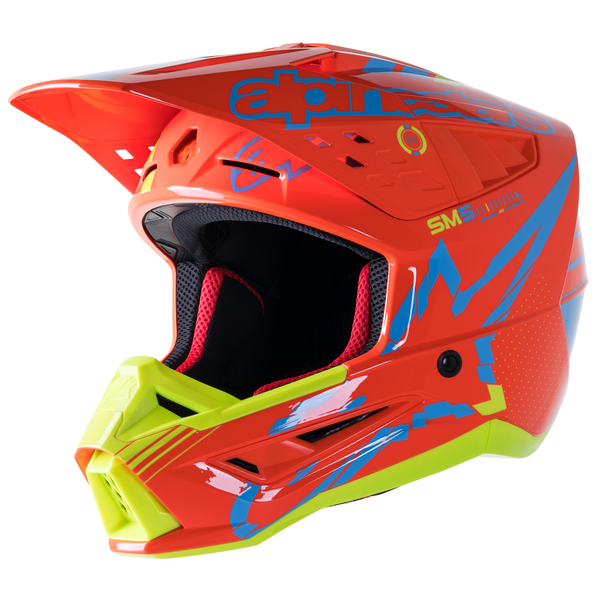 Casca Alpinestars Supertech M5 Action Red/Blue-0