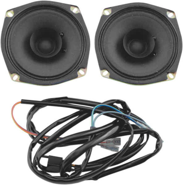 Rear Speaker Kit Black, 1, nordicamoto.ro
