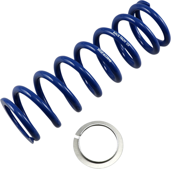 Front/rear Shock Springs Blue, Shot Peened, 1, nordicamoto.ro
