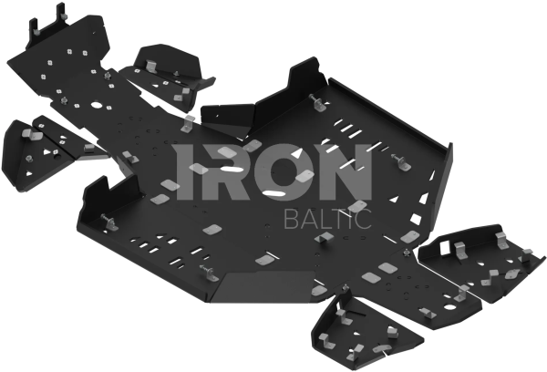 Scut complet  Iron Baltic pentru Can-Am Outlander G3 MAX 850/1000 – poliamida, 3, nordicamoto.ro