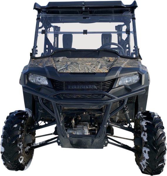 Deluxe Full Folding Windshield Clear 