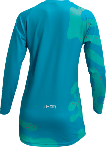 Tricou Dama Thor Sector Disguise Aqua/Teal-0