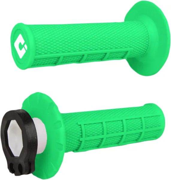 V2 Waffle Lock-on Grips Green-1