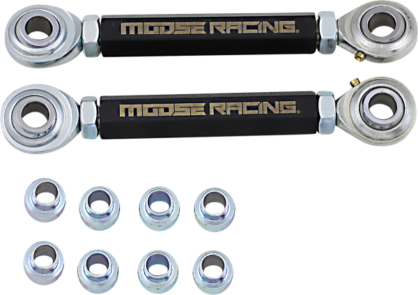 MOOSE RACING Sway Bar Linkage Bushing Kit Black, Silver, 1, nordicamoto.ro
