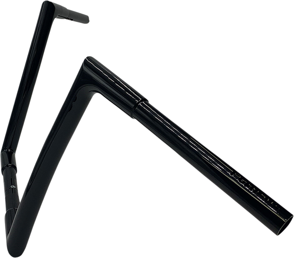 1-1/4(r) Ez Install Flat Top Handlebar Black, 3, nordicamoto.ro
