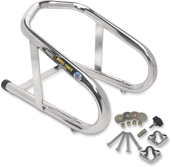 Removable Wheel Chock Chrome, 2, nordicamoto.ro