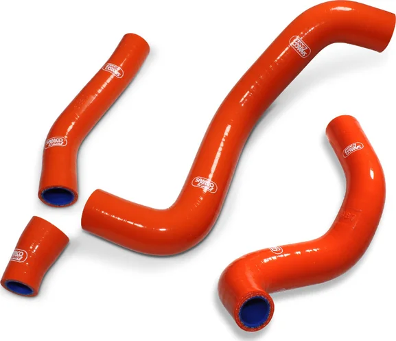 Set de furtunuri pentru radiator, portocaliu, 1, nordicamoto.ro