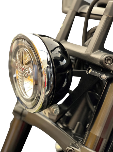 Headlight Bracket Black, 1, nordicamoto.ro