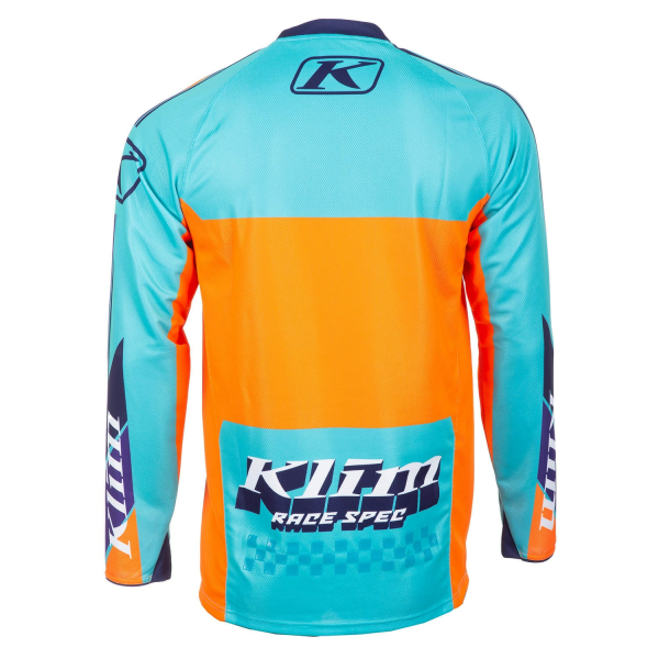 Tricou Klim Revolt Jersey Scuba Blue-14