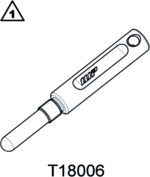 Positionierwerkzeug Trennkolben