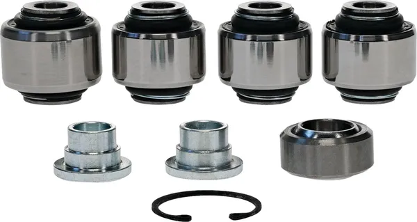 Rear Independent Suspension Linkage Rebuild Kit Black, Silver -0
