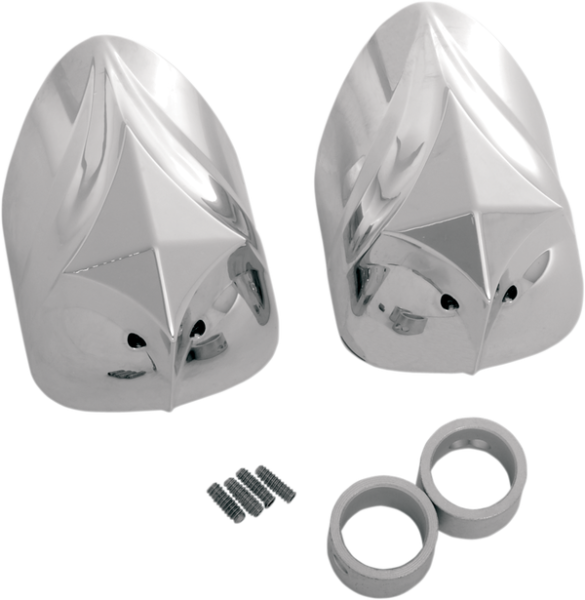 Lower Leg And Axle Cover Silver, 2, nordicamoto.ro