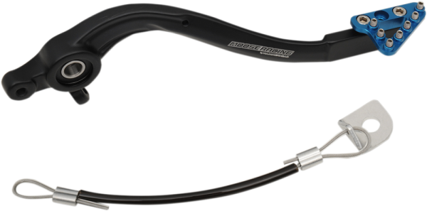 MOOSE RACING Brake Pedal Black, Blue -0