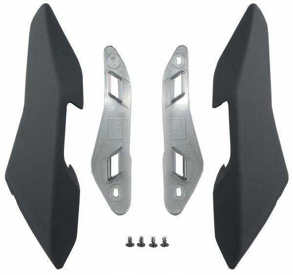 Spoiler ventilație spate cască SHOEI GTA2 Gri inchis-4