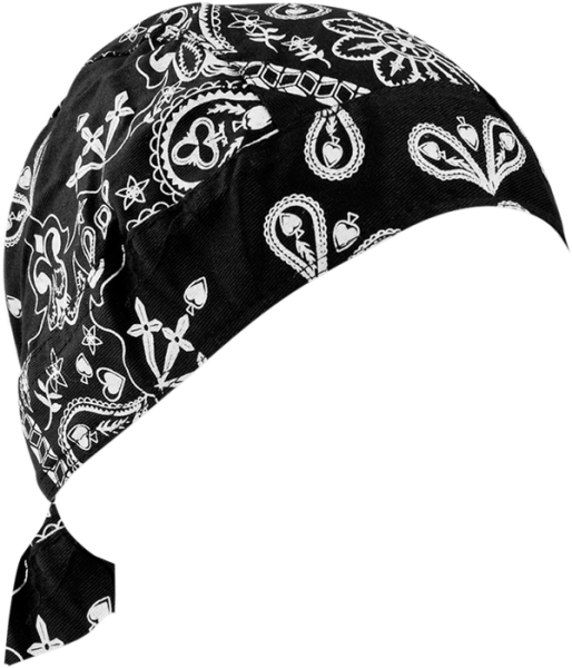 Road Hog Flydanna® Headwrap Black, 1, nordicamoto.ro