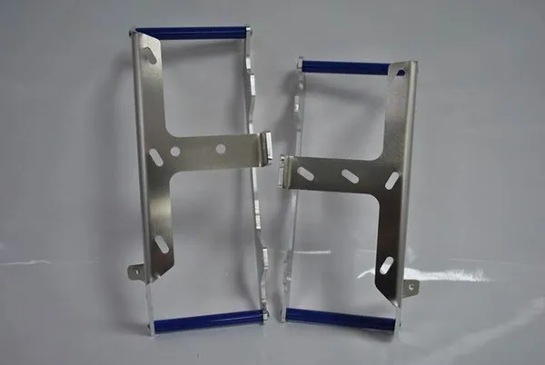 Radiator Braces Silver, 3, nordicamoto.ro