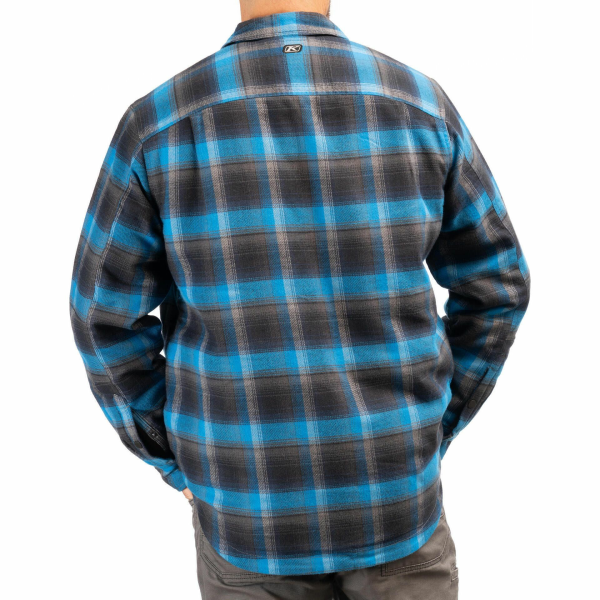 Camasa Klim Bridger Fleece Lined Flannel Imperial Blue - Dress Blues-16