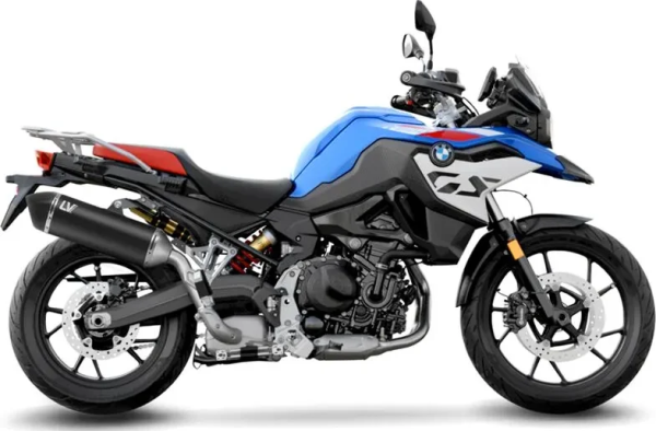 Tobă de eșapament LeoVince LV-14 Black Edition Slip-On pentru BMW F 750 GS / F 800 GS / F 850 GS / F 900 GS / F 900 GS Adventure, 8, nordicamoto.ro