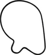 Water pump cover seal, 1, nordicamoto.ro