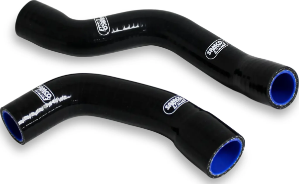Set de furtunuri pentru radiator, negru, 1, nordicamoto.ro