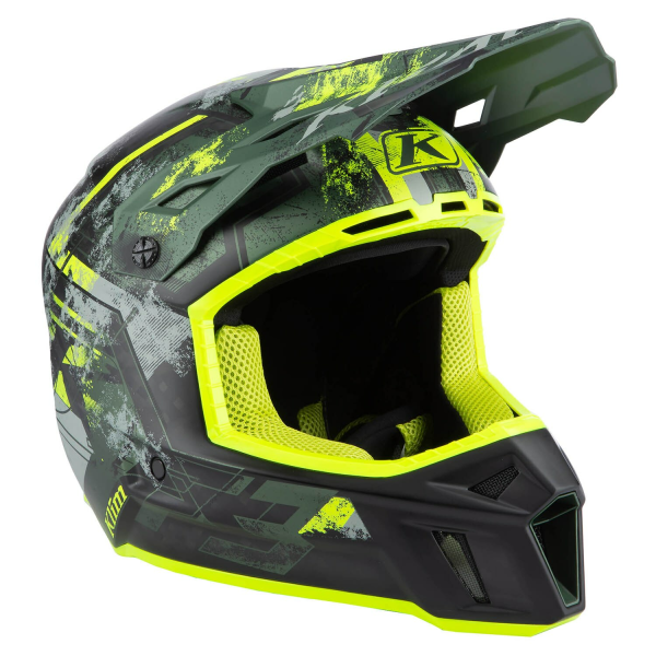 Casca Snowmobil Klim F3 Carbon ECE Wraith-27