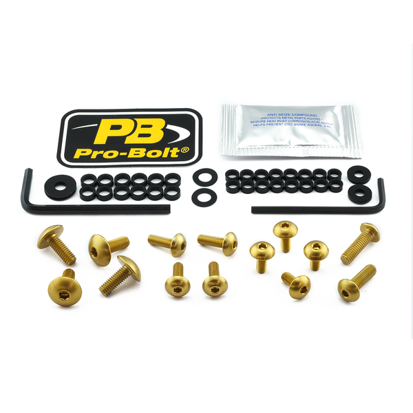 Fairing Bolt Kit For Kawasaki Gold, 1, nordicamoto.ro
