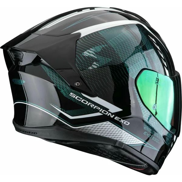Casca integrala SCORPION EXO-530 AIR THERAS S Negru/Rosu, 24, nordicamoto.ro