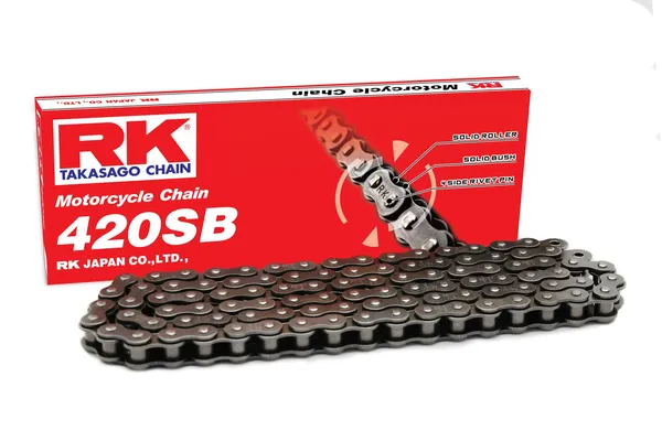 420 Standard Drive Chain Natural-1