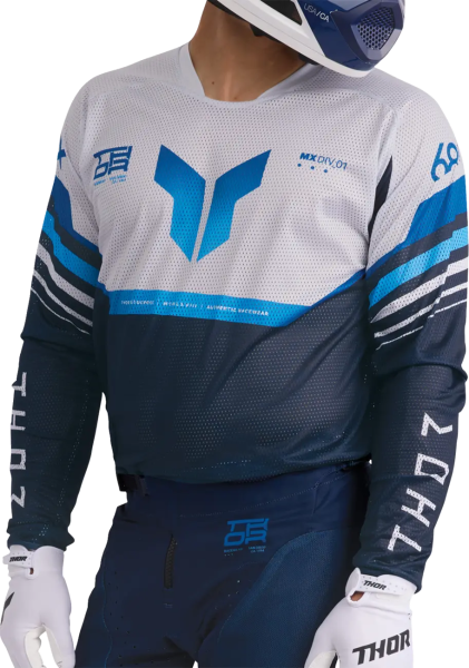 Launchmode Air Raptor Jersey White, Blue -4