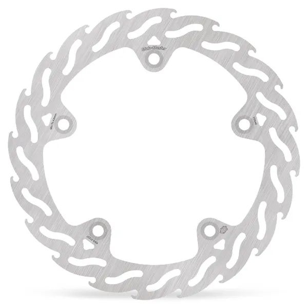 Flame Series Fixed Rotor Silver, Stainless Steel-0