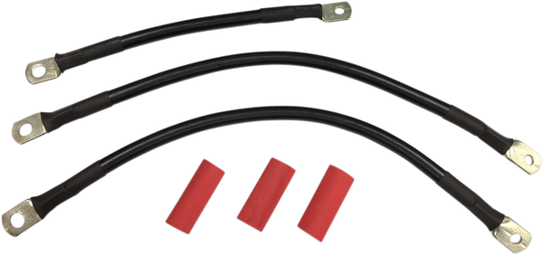 Battery Cable Set Black, 1, nordicamoto.ro