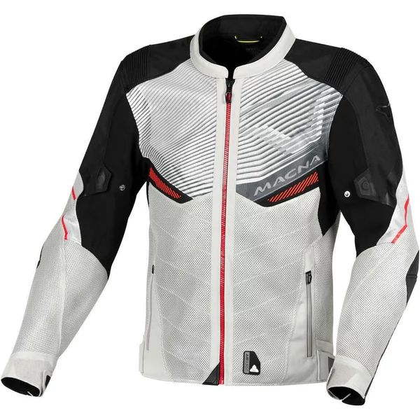 Geaca de vara sport MACNA FOXTER L Negru/Rosu, 10, nordicamoto.ro