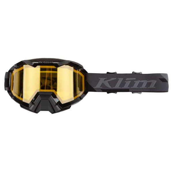 Ochelari Snowmobil Klim Viper Snow Raid Black Yellow Tint-2