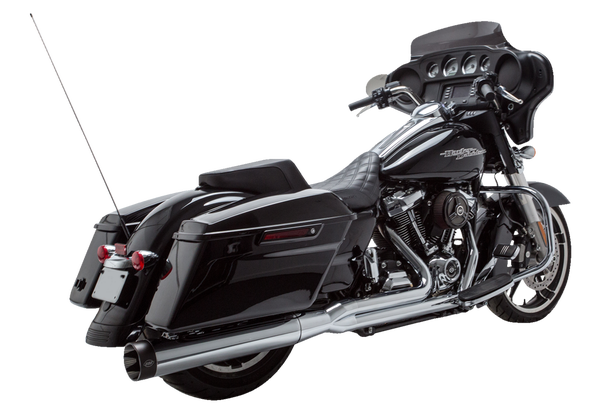2 Into 1 Sidewinder® Complete Exhaust System Chrome, 3, nordicamoto.ro