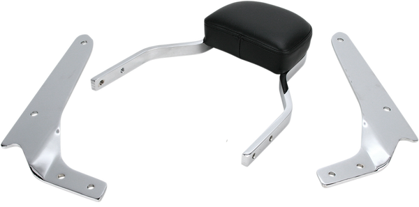 Square Sissy Bar Kit Chrome, 2, nordicamoto.ro