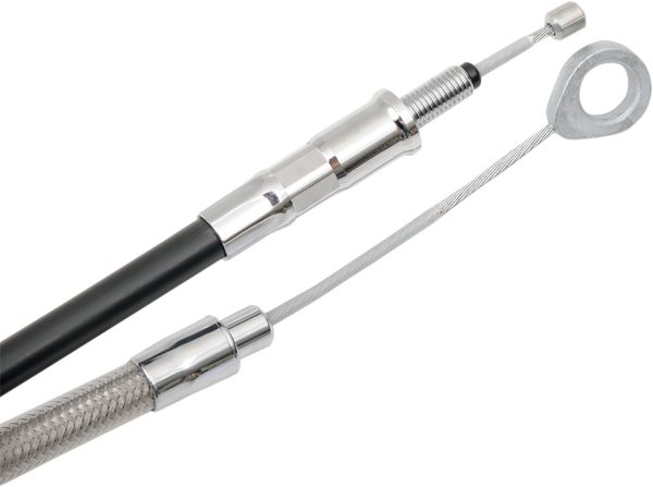 High-efficiency Braided Stainless Steel Clutch Cable Silver Standard, 2, nordicamoto.ro