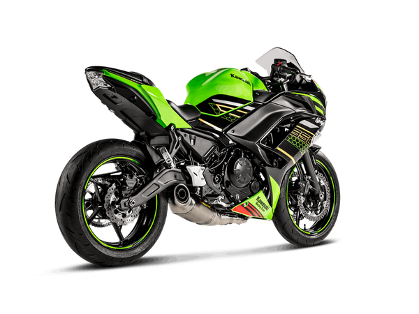 Racing Line Full Exhaust System Street Titanium Look -1