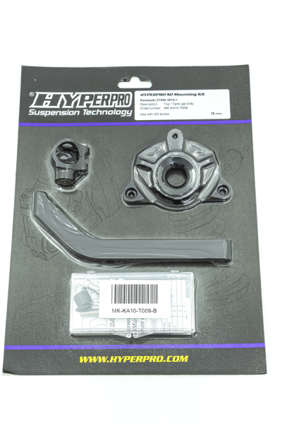 Steering Damper Mounting Kit Black, 2, nordicamoto.ro