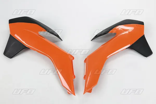 Radiator Covers For Ktm Black, Orange