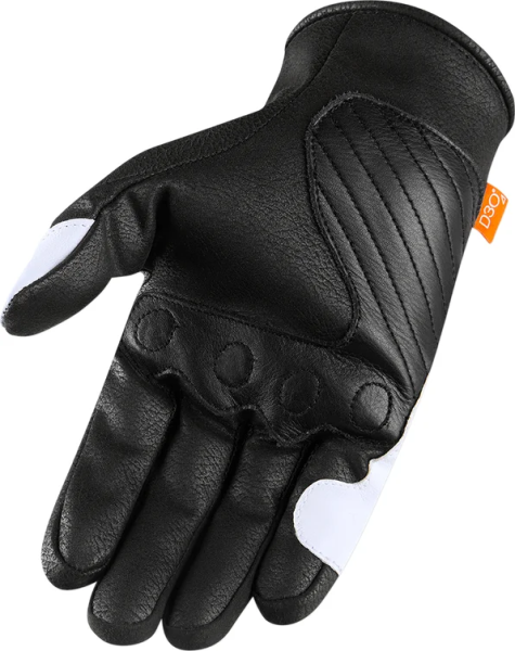 Manusi Textil/Piele Icon Contra2™ White M, 4, nordicamoto.ro